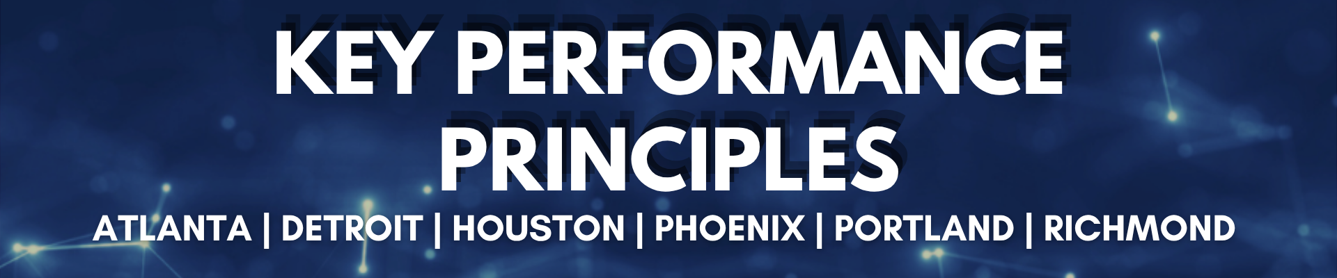 Key Performance Principles - Summit Construction